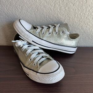 Converse‎ All Star Glitter Sneakers Low Top Lace Up Casual Shoes